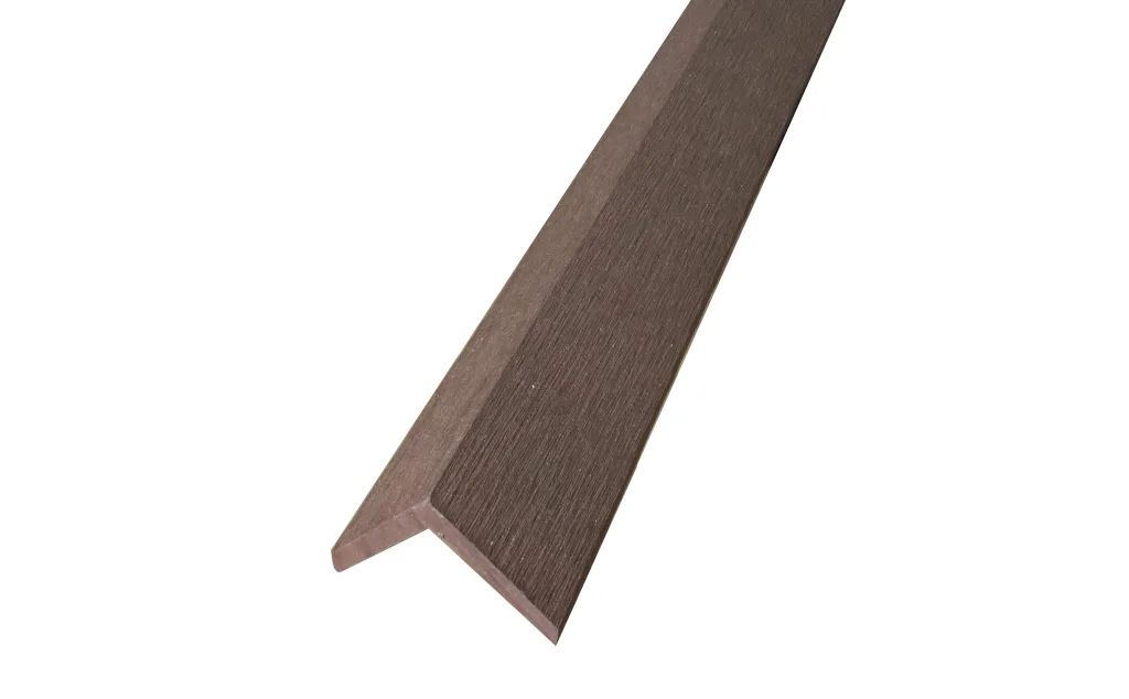 ไม้เทียม ขอบจบ ฉากตัวจบ สีกาแฟอ่อน