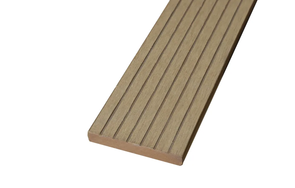 ระแนงไม้เทียมตัน สีสักทอง